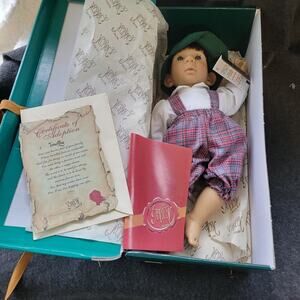 D’Anton Jos Doll Collection‎ Timothy 1995. In Box Paperwork.